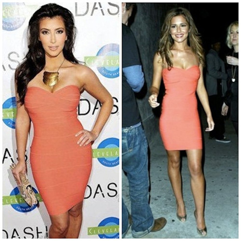 Herve Leger Designer Dress